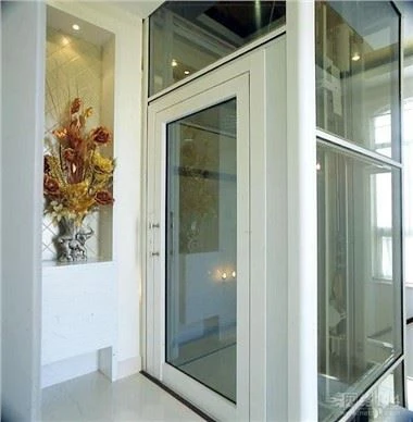 Ffrâm Bach-Villa Elevator integredig
