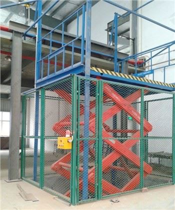 Llwyfan Lifft Cargo Siswrn Hydrolig